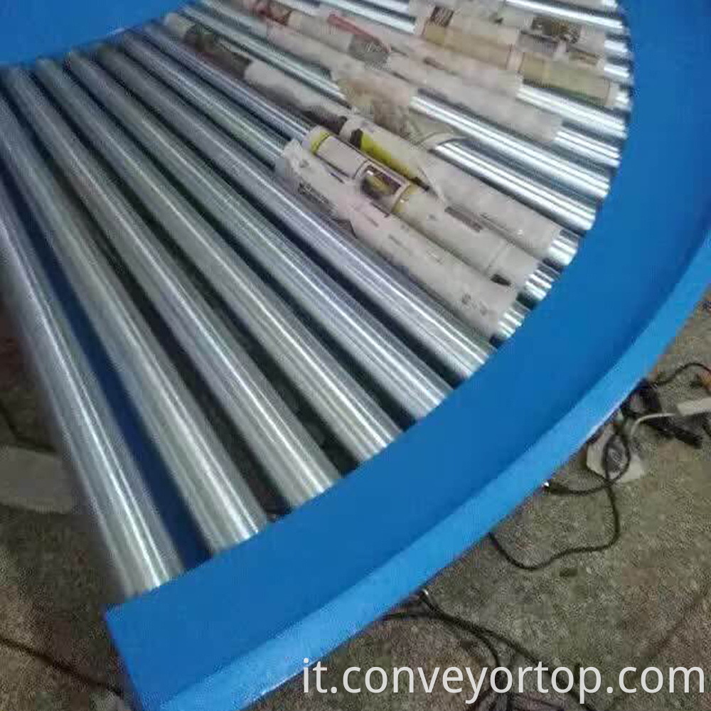stainless steel curve roller